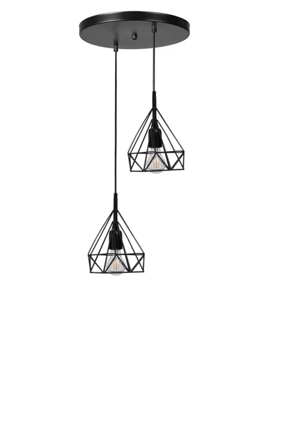 Lumexx PRAMİT 2 Lİ TEPSİLİ SİYAH SARKIT - Resim 2