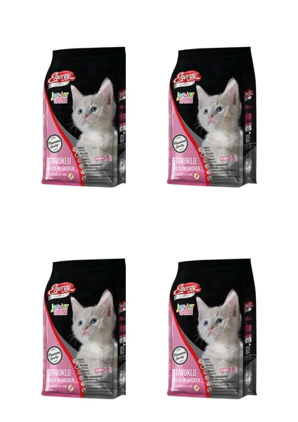 Tavuklu Yavru Kedi Maması 1 Kg - 4 Adet