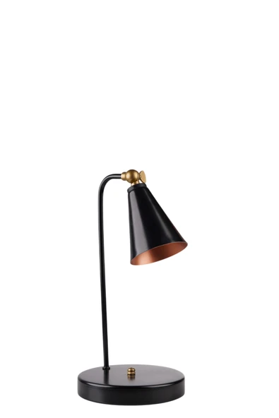 Lumexx YENİ DORA SİYAH MASA LAMBASI - Resim 3