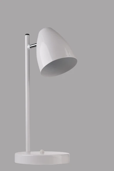 Lumexx FRANK BEYAZ MASA LAMBASI - Resim 4