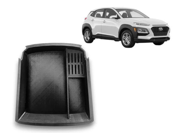 Hyundai Kona Orta Kolçak Ayırıcı Bölme Organizeri 2018-2021 - Resim 4