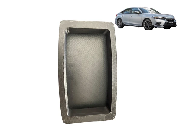 Honda Civic 11.Nesil Orta Kolçak Ayırıcı Bölme Organizeri 2021-2026 - Resim 5