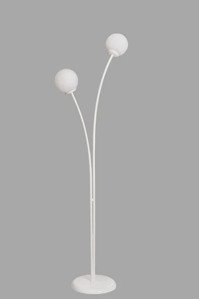 Lumexx ROSE 2 Lİ BEYAZ CAMLI LAMBADER - Resim 3