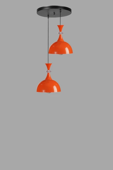 Lumexx AKAY 2 Lİ TEPSİLİ TURUNCU SARKIT - Resim 3