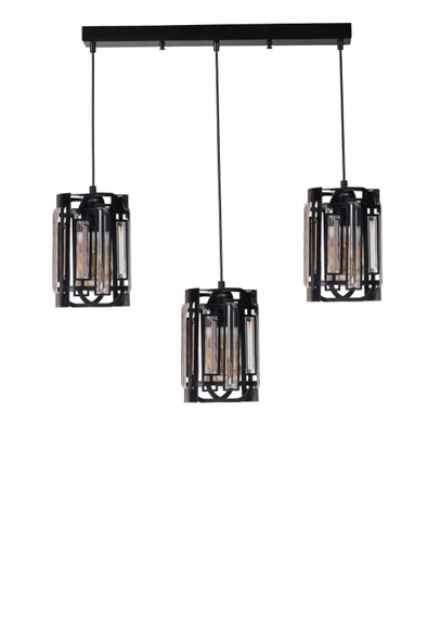 Lumexx BALA 3 LÜ SIRALI SİYAH SARKIT - Resim 2