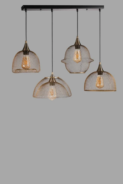 Lumexx KARMAŞIK 4 LÜ SIRALI ESKİTME SARKIT - Resim 3