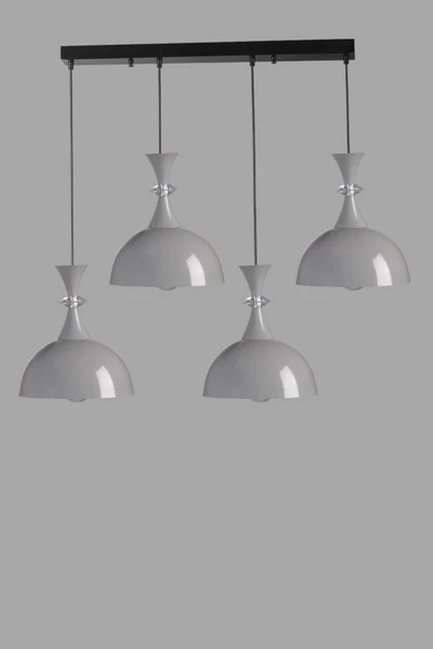 Lumexx AKAY 4 LÜ SIRALI GRİ SARKIT - Resim 3