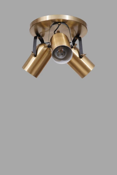 Lumexx LONDON 3 LÜ TEPSİLİ ESKİTME PLAFONYER AVİZE - Resim 5