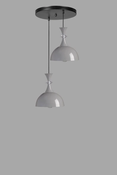 Lumexx AKAY 2 Lİ TEPSİLİ GRİ SARKIT - Resim 3