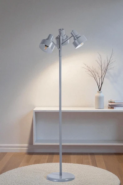 Lumexx JESUS 3 LÜ GRİ LAMBADER METAL BAŞLIKLI ürün görseli