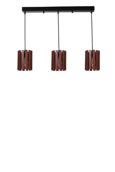 Lumexx KASNAK 3 LÜ SIRALI CEVİZ SARKIT - Resim 2