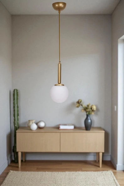 Lumexx SEZGİ TEKLİ ESKİTME BEYAZ CAMLI SARKIT ürün görseli