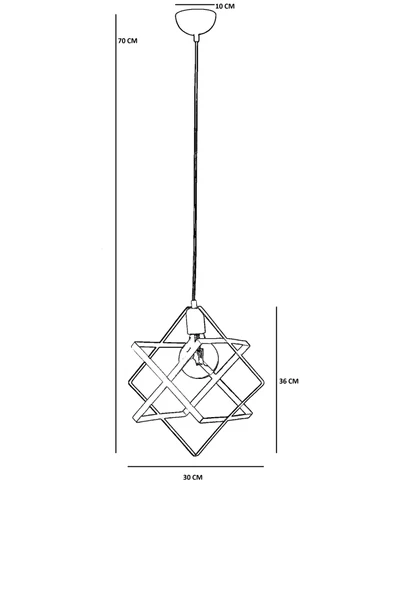 Lumexx BERLİN TEKLİ KIRMIZI SARKIT - Resim 4