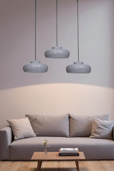 Lumexx SMİTH 3 LÜ SIRALI GRİ SARKIT ürün görseli