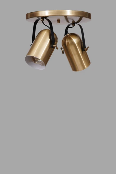 Lumexx LONDON 2 Lİ TEPSİLİ ESKİTME PLAFONYER AVİZE - Resim 3