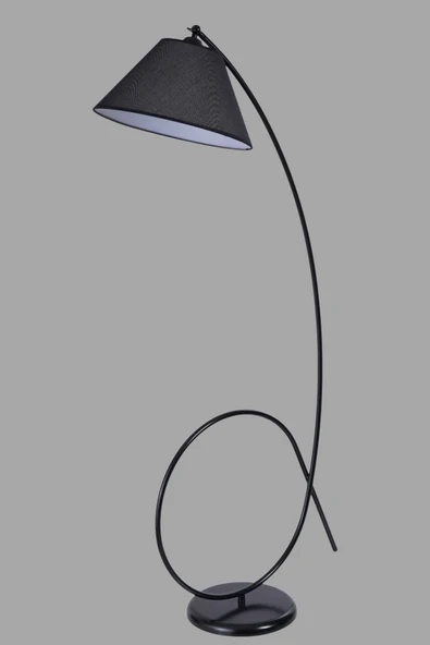 Lumexx KAYA SİYAH LAMBADER PRAMİT HASIR SİYAH ABAJURLU - Resim 3