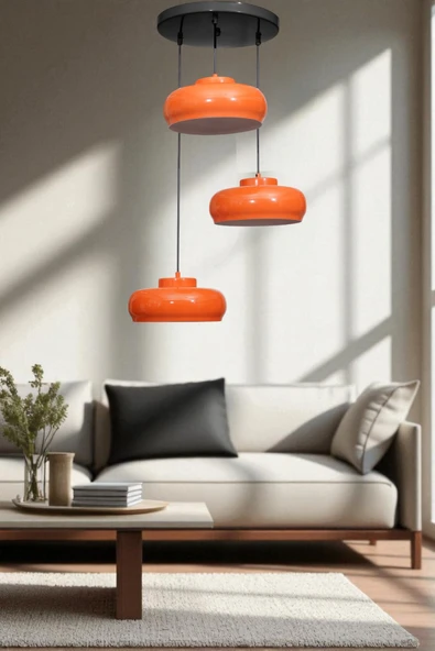 Lumexx SMİTH 3 LÜ TEPSİLİ TURUNCU SARKIT ürün görseli