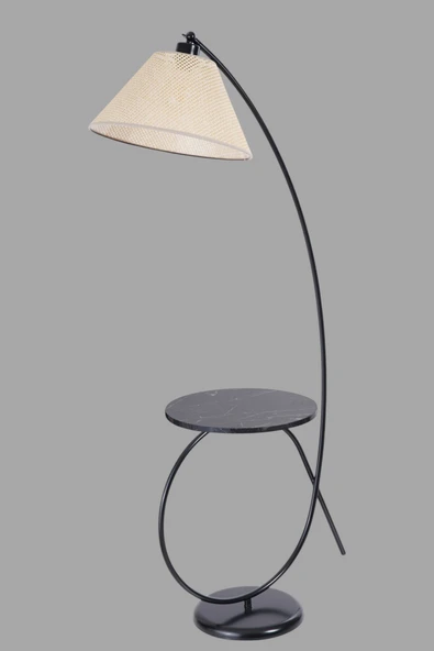 Lumexx KAYA SEHBALI SİYAH LAMBADER PRAMİT PETEK ABAJURLU - Resim 3