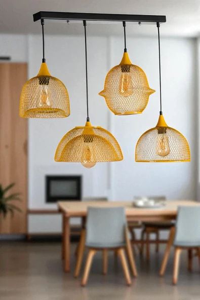 Lumexx KARMAŞIK 4 LÜ SIRALI SARI SARKIT ürün görseli