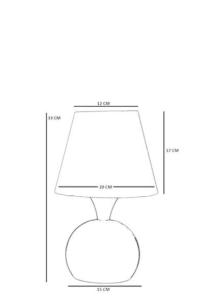 Lumexx OLİVER ESKİTME AÇIK HASIR ABAJURLU MASA LAMBASI - Resim 5
