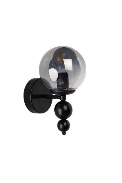 Lumexx YAREN SİYAH FÜME CAMLI APLİK - Resim 2