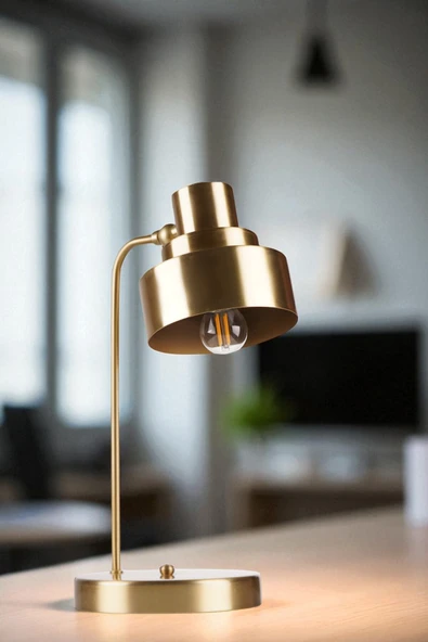 Lumexx DANİEL ESKİTME KAPLAMALI MASA LAMBASI - Resim 2