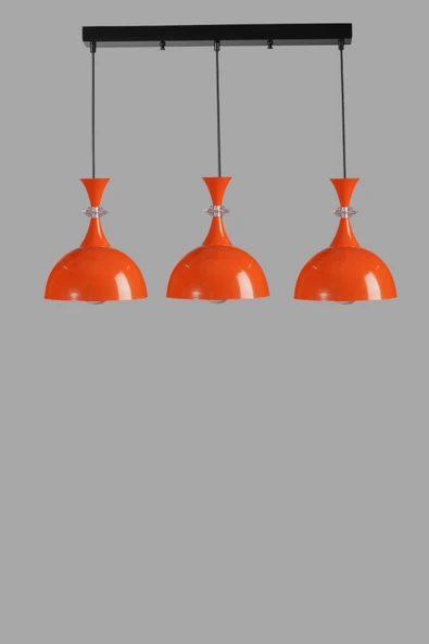 Lumexx AKAY 3 LÜ SIRALI TURUNCU SARKIT - Resim 3