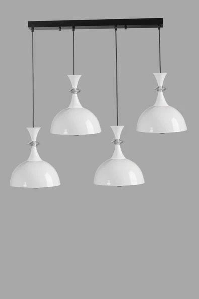 Lumexx AKAY 4 LÜ SIRALI BEYAZ SARKIT - Resim 3