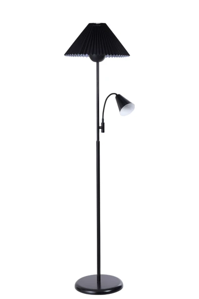 Lumexx DEVİN SİYAH LAMBADER PİLELİ SİYAH ABAJURLU - Resim 2