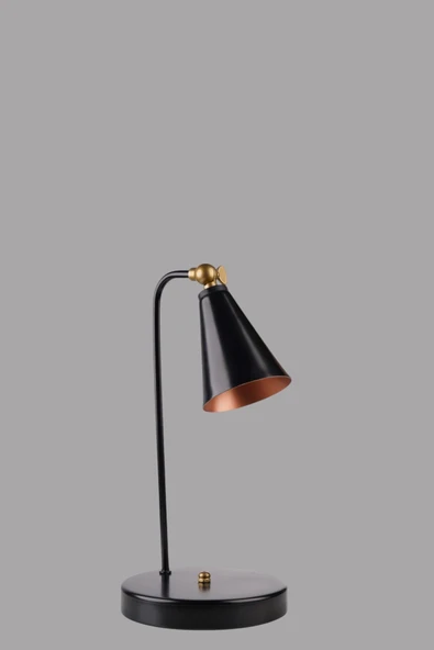 Lumexx YENİ DORA SİYAH MASA LAMBASI - Resim 2