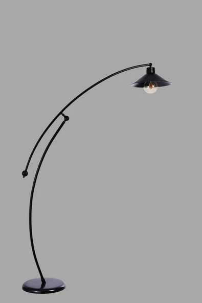 Lumexx ZÜMRA SİYAH LAMBADER SİYAH METAL BAŞLIKLI - Resim 3