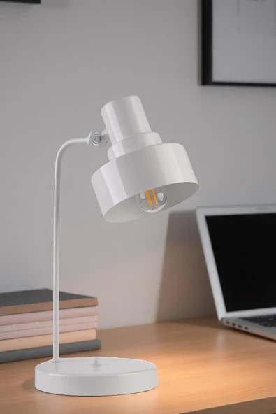 Lumexx DANİEL BEYAZ MASA LAMBASI ürün görseli