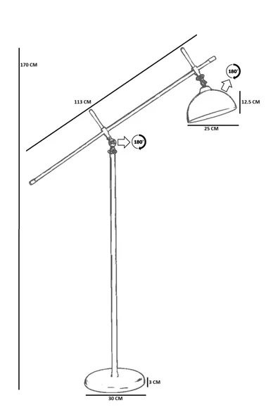 Lumexx HANS SARI LAMBADER RETRO BAŞLIKLI - Resim 4