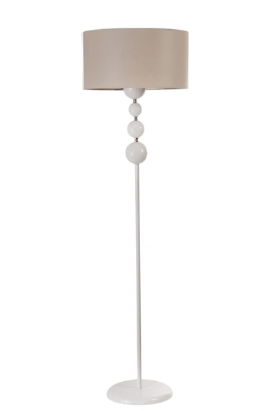 Lumexx HAYAL BEYAZ LAMBADER SİLİNDİR FİNLİ KREM ABAJURLU - Resim 2