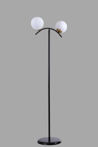 Lumexx VELVET 2 Lİ SİYAH LAMBADER BEYAZ CAMLI - Resim 3