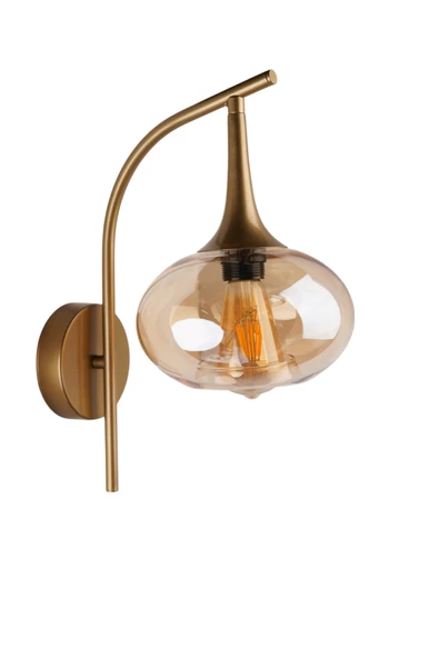 Lumexx ZARA ESKİTME BAL CAMLI APLİK - Resim 2