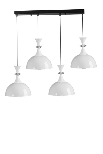 Lumexx AKAY 4 LÜ SIRALI BEYAZ SARKIT - Resim 2