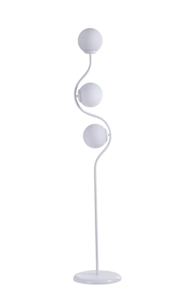 Lumexx TURAN 3 LÜ BEYAZ LAMABDER BEYAZ CAMLI - Resim 2