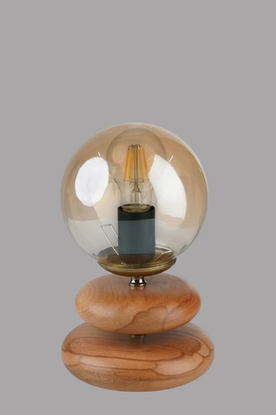 Lumexx MARS NATUREL BAL CAMLI MASA LAMBASI - Resim 4