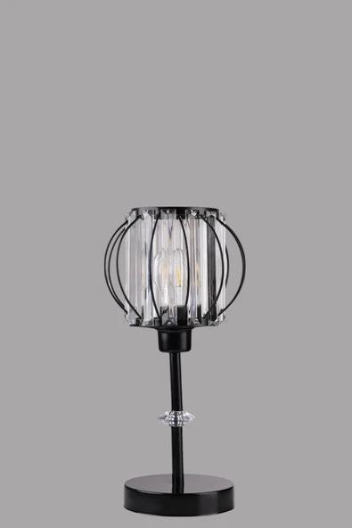 Lumexx OHRİD SİYAH MASA LAMBASI - Resim 3