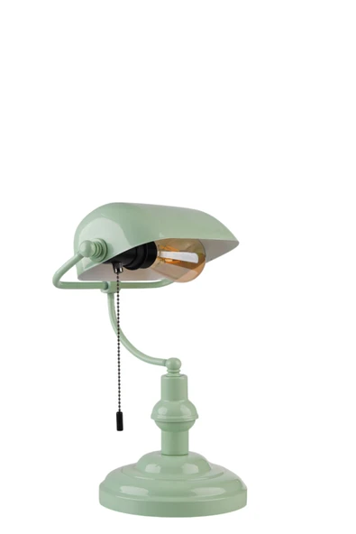 Lumexx BANKER YEŞİL MASA LAMBASI - Resim 4