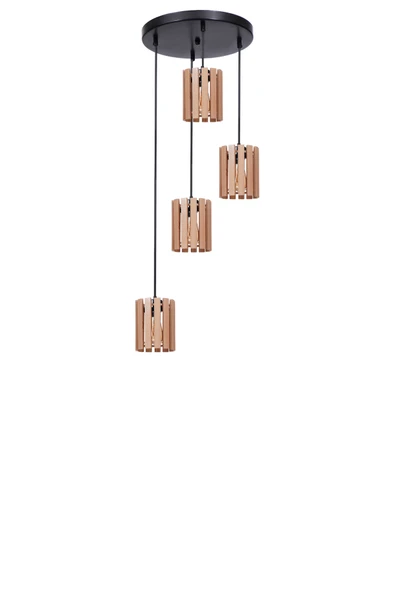 Lumexx KASNAK 4 LÜ TEPSİLİ NATUREL SARKIT - Resim 2