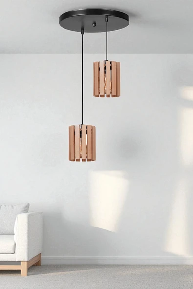 Lumexx KASNAK 2 Lİ TEPSİLİ NATUREL SARKIT ürün görseli