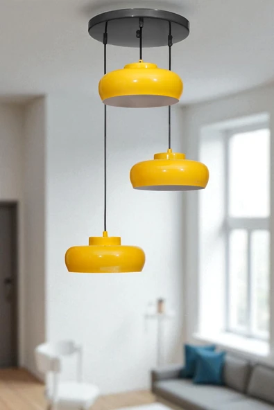 Lumexx SMİTH 3 LÜ TEPSİLİ SARI SARKIT ürün görseli