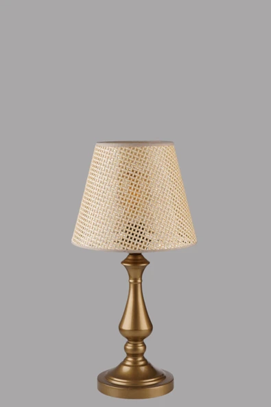 Lumexx MEGAN ESKİTME PETEK ABAJURLU MASA LAMBASI - Resim 4