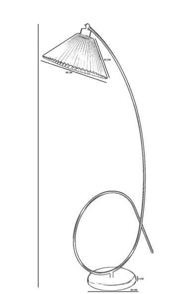Lumexx KAYA SİYAH LAMBADER PİLELİ SİYAH ABAJURLU - Resim 4