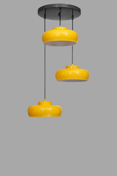 Lumexx SMİTH 3 LÜ TEPSİLİ SARI SARKIT - Resim 3