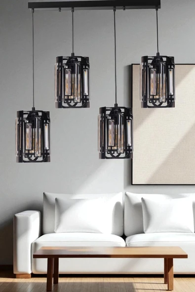 Lumexx BALA 4 LÜ SIRALI SİYAH SARKIT ürün görseli