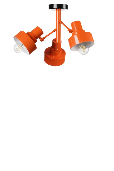 Lumexx JESUS 3 LÜ TURUNCU PLAFONYER AVİZE - Resim 2