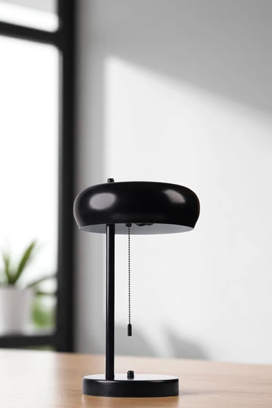 Lumexx SMİTH SİYAH MASA LAMBASI ürün görseli